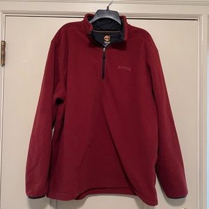 Timberland Dark Red Waffle Pullover